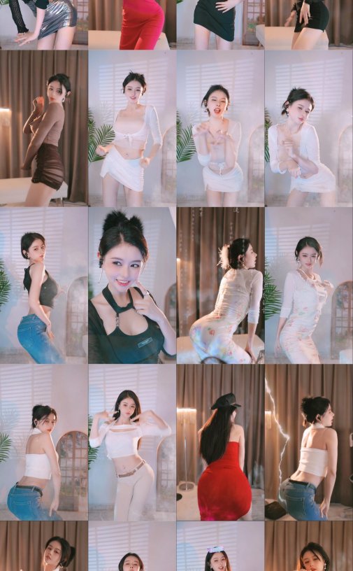 【抖音直播】24K小金条 绝美主播跳舞视频合集资源[30V-4.06G]