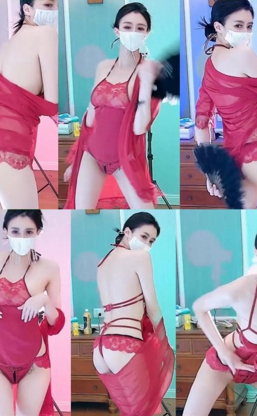 网易CC【白妖妖】土豪定制镂空服装热舞视频资源[2V-387M]