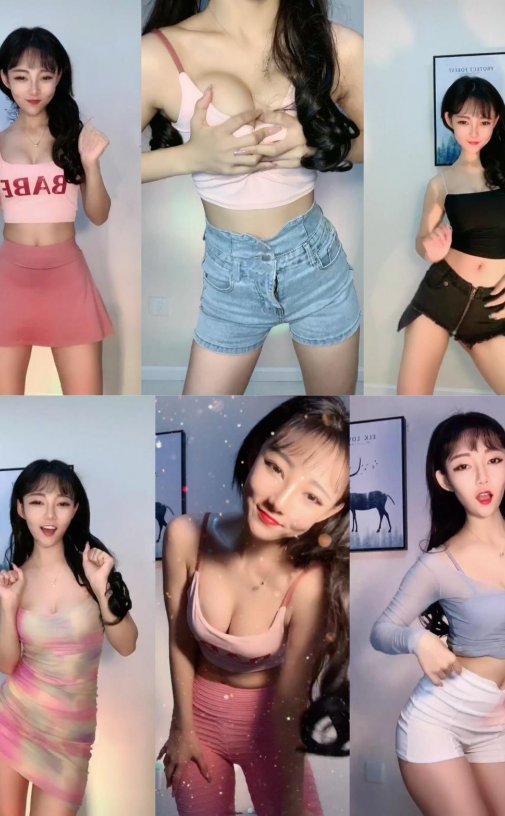 快手【伊婷小主播】 可爱小妹子跳舞还自己捏灯资源[12V-103M]