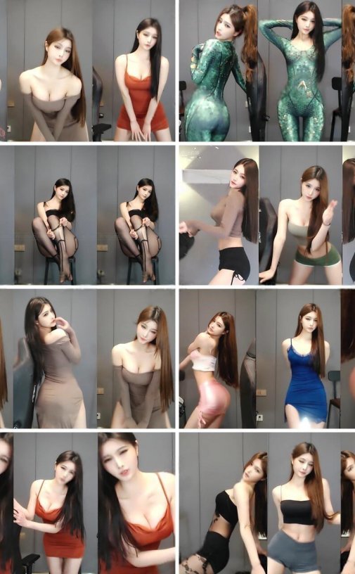 【混剪】虎牙@晴小兔呢 4K换装慢摇混剪 极品臀腰比资源[183M-2分11秒]