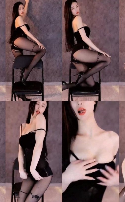 斗鱼主播 – miyoki米优 开档黑丝套裙致命椅子舞资源[94M]