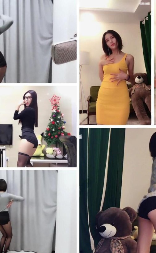 【熊猫考古】Skin婕宝宝 直播热舞视频精选资源[38V-2.34G]