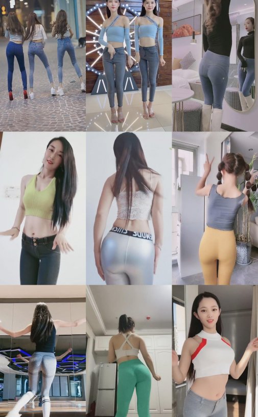 【抖音】抖臀后背摇（四）含账号共113个妹子资源[1500V+-5.76G]