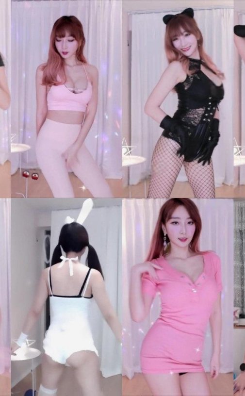 韩国主播 – E?? AfreecaTV紧身情趣热舞合集资源[20V-3.87G]