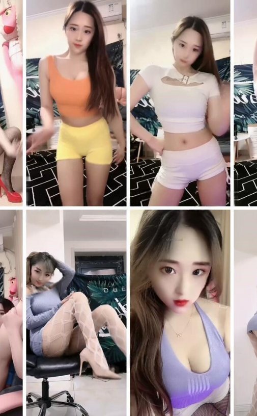 快手 – 草莓姐姐 定制舞蹈！一字马V字劈叉渔网丝袜资源[13V-287M]