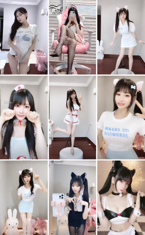抖音主播 – 奶瑶 热舞+定制合集资源[87V-838M]