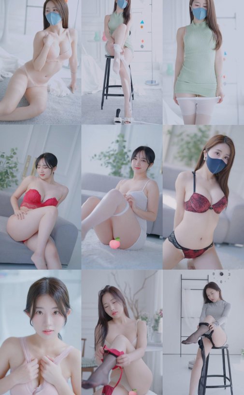 美到爆炸的韩国内衣模特演示穿搭系列4K超清视频资源[17V-1.45G]