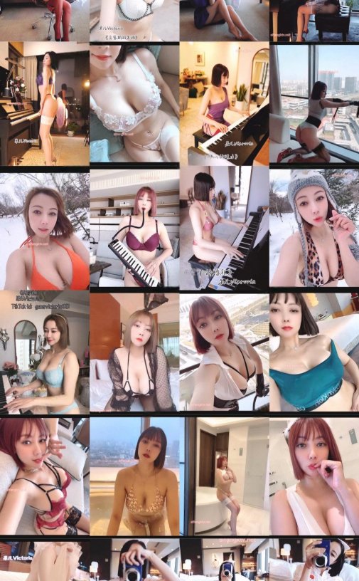 抖音网红 – 果儿victoria 定制福利视频资源[27V-9.81G]