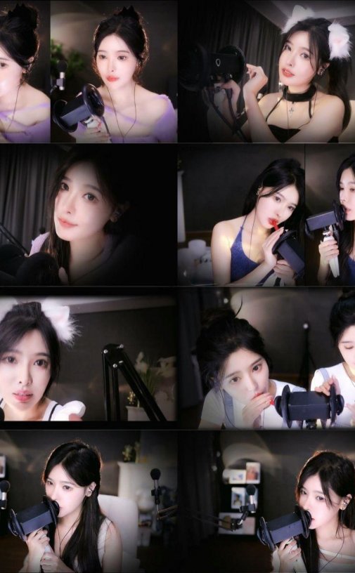 恩七不甜 舔耳诱惑掏耳恶龙咆哮魔法书ASMR视频合集（三）[12V-1.15G]