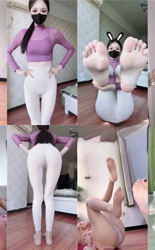 抖音猪妮妮 付费群定制丝足合集资源下载【13V】