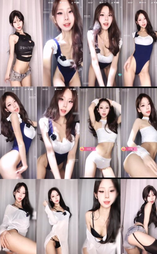 BIGO网红主播【奶昔】直播骚舞整活视频资源下载[6V-632M]