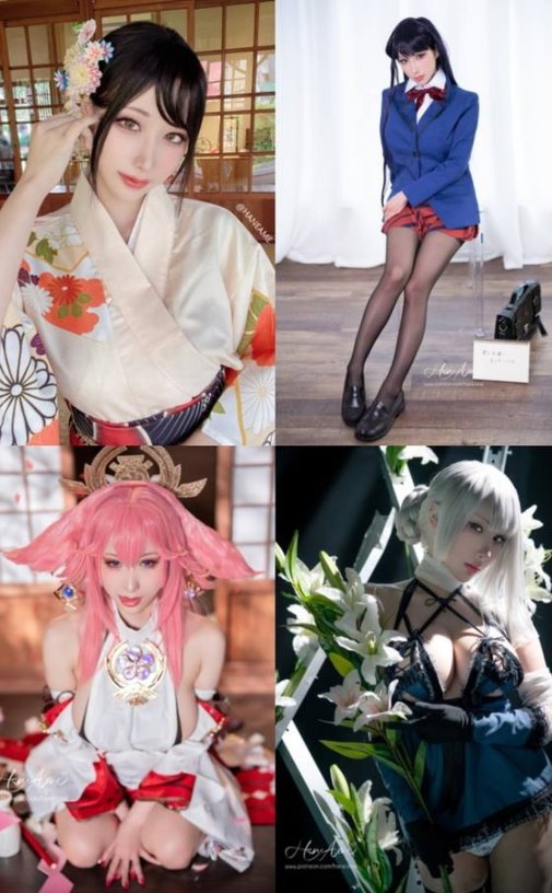 HaneAme雨波美女写真图集打包下载444套 180GB资源下载